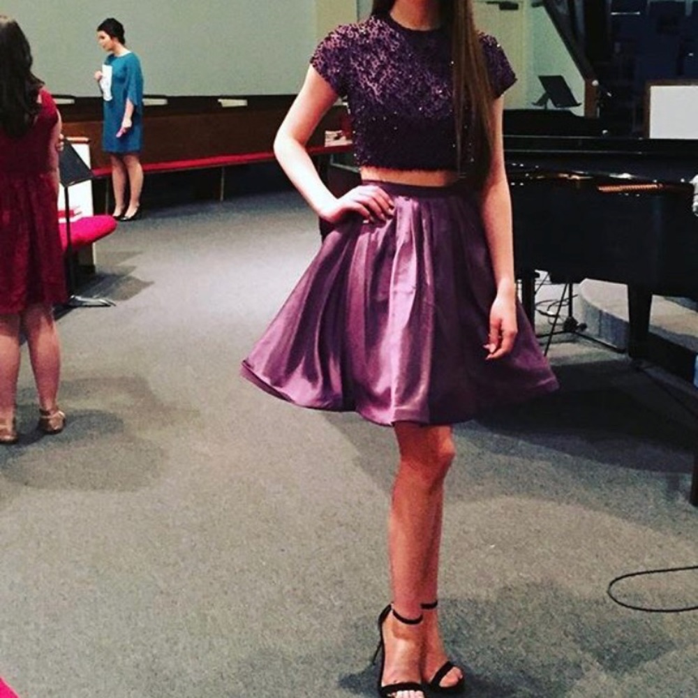SHERRI HILL two piece PROM/occasion dress